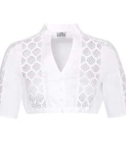 Hess Frackmann Dirndlbluse In Weiß