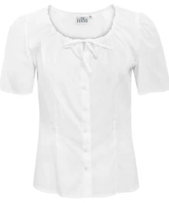 Hess Frackmann Trachtenbluse In Weiß