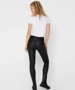 JACQUELINE DE YONG Skinny Jeans Leder Optik High Waist Stretch Coated Denim Pants In Schwarz 13 JACQUELINE DE YONG Skinny Jeans Leder Optik High Waist Stretch Coated Denim Pants In Schwarz -Stockerpoint Verkaufsgeschäft jacqueline de yong skinny jeans leder optik high waist stretch coated denim pants in schwarz 4