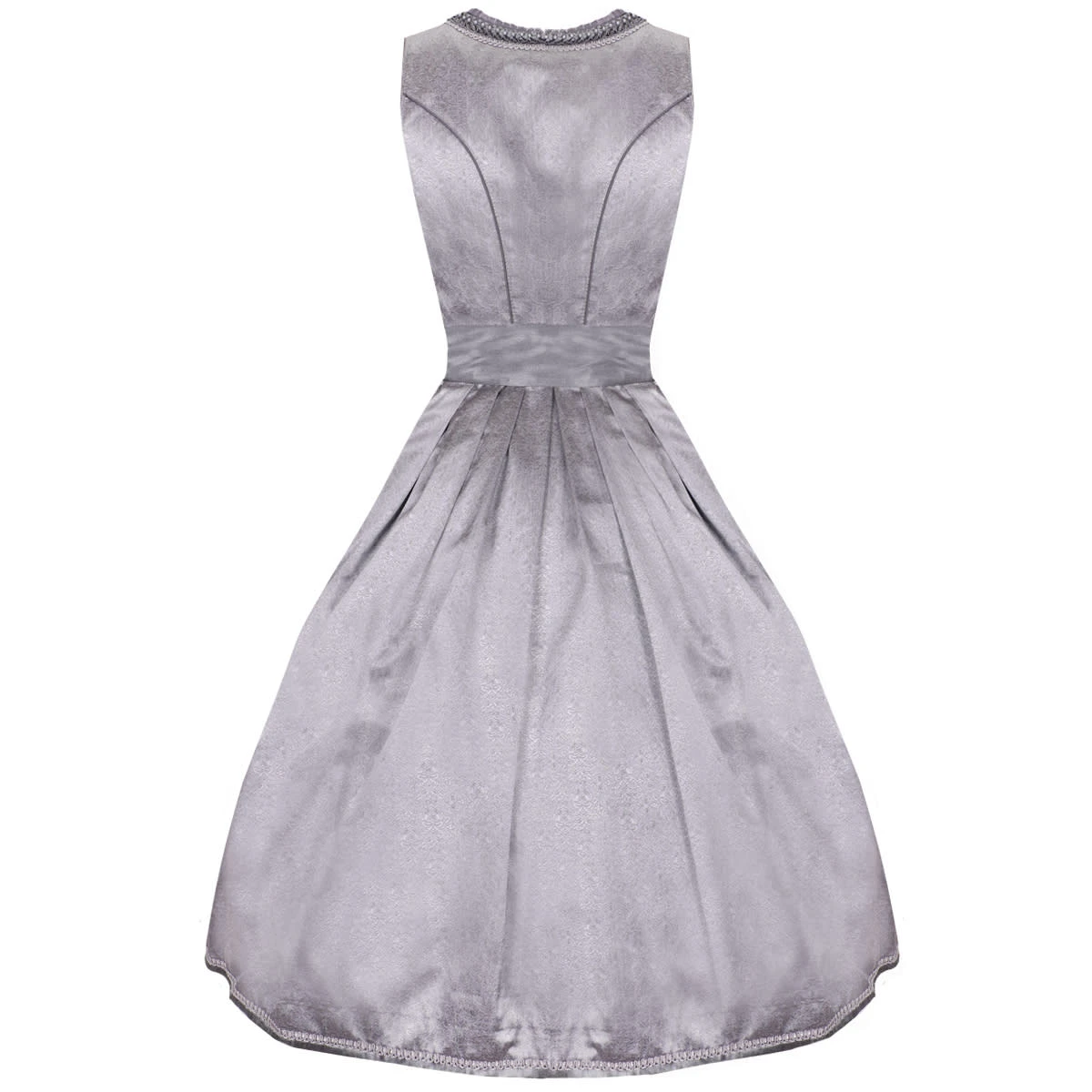 Krüger Collection Midi Dirndl In Grau 7 Krüger Collection Midi Dirndl In Grau – Bild 5