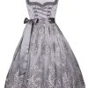 Krüger Collection Midi Dirndl In Grau -Stockerpoint Verkaufsgeschäft kruger collection midi dirndl in grau 7