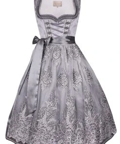 Krüger Collection Midi Dirndl In Grau