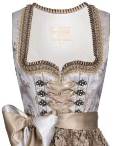 Krüger Collection Midi Dirndl In Hellgrau -Stockerpoint Verkaufsgeschäft kruger collection midi dirndl in hellgrau 2