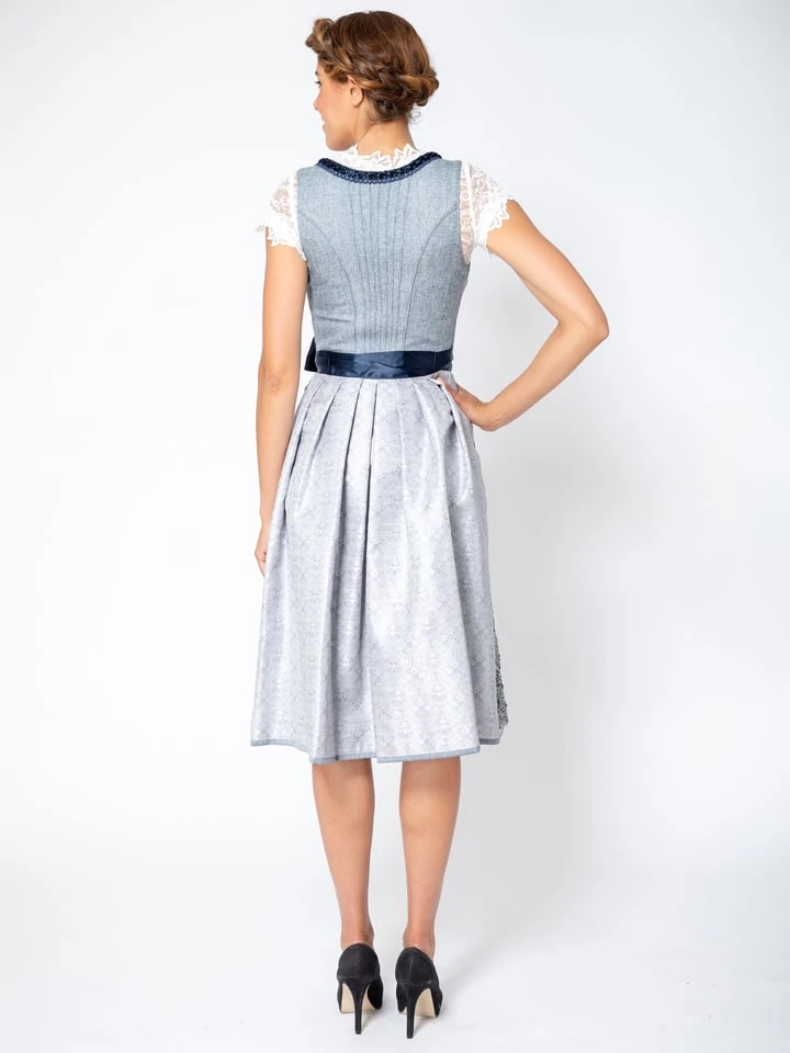 Krüger Dirndl Dirndl "Skye" In Hellblau 4 Krüger Dirndl Dirndl "Skye" In Hellblau – Bild 2