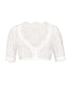 Krüger Dirndl Dirndlbluse CASSANDRA Halbarm Weiss Spitze -Stockerpoint Verkaufsgeschäft kruger dirndl dirndlbluse cassandra halbarm weiss spitze 3
