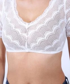 Krüger Dirndl Dirndlbluse In Creme -Stockerpoint Verkaufsgeschäft kruger dirndl dirndlbluse in creme 4