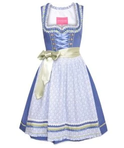 Krüger Dirndl Midi Dirndl In Blau
