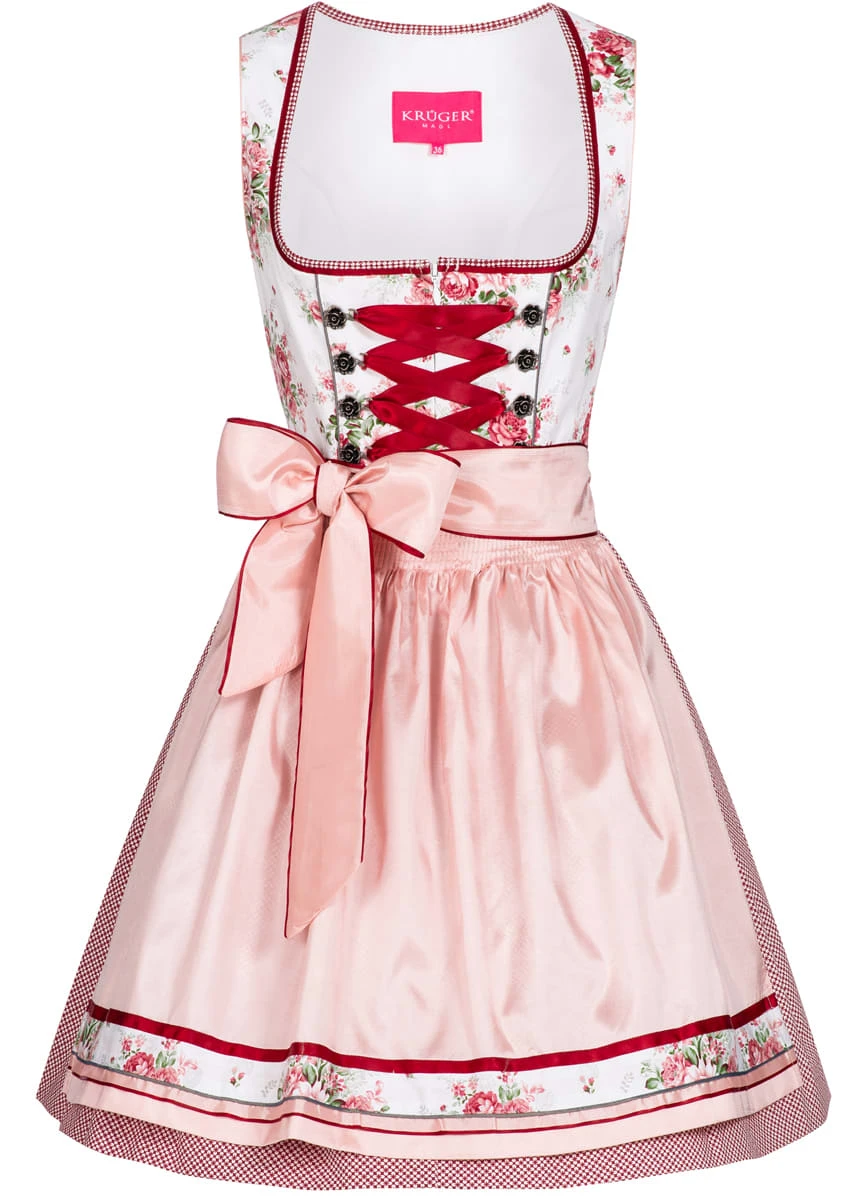 Krüger Dirndl Mini Dirndl In Weiß 3 Krüger Dirndl Mini Dirndl In Weiß