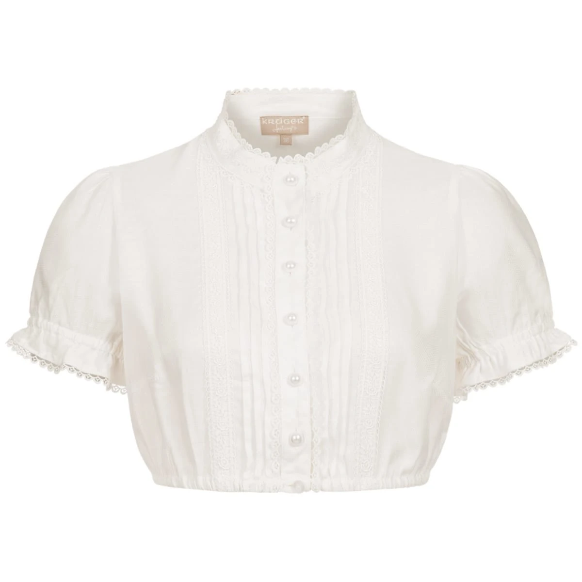 Krüger Feelings Dirndlbluse In Ecru 3 Krüger Feelings Dirndlbluse In Ecru