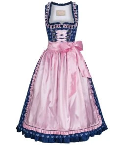 Krüger Feelings Midi Dirndl In Blau