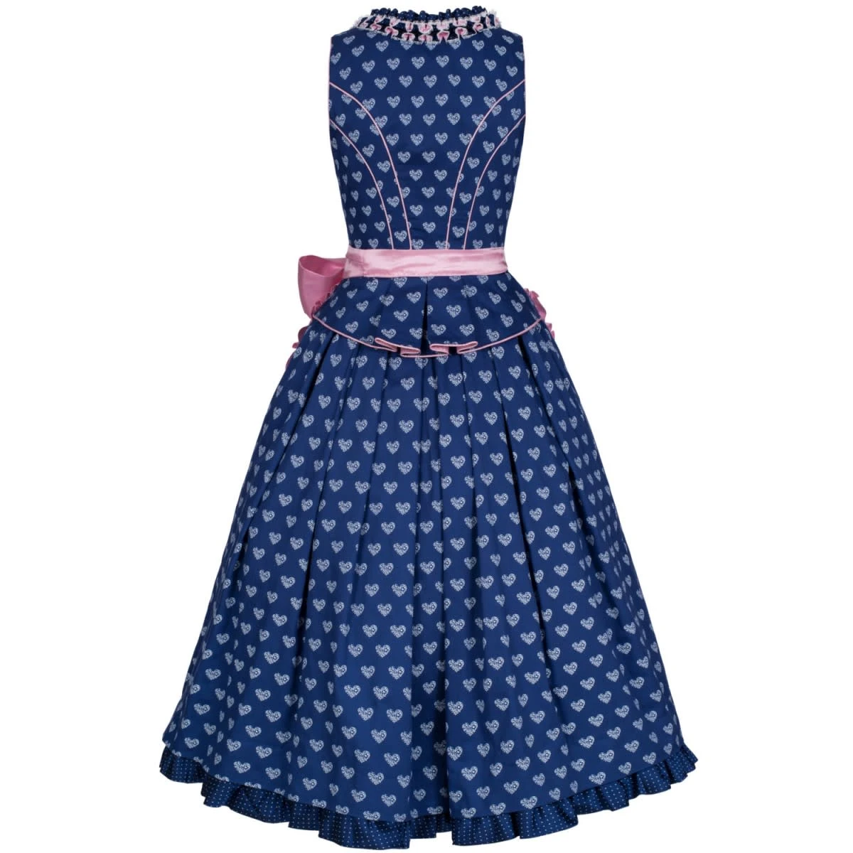 Krüger Feelings Midi Dirndl In Blau 7 Krüger Feelings Midi Dirndl In Blau – Bild 5