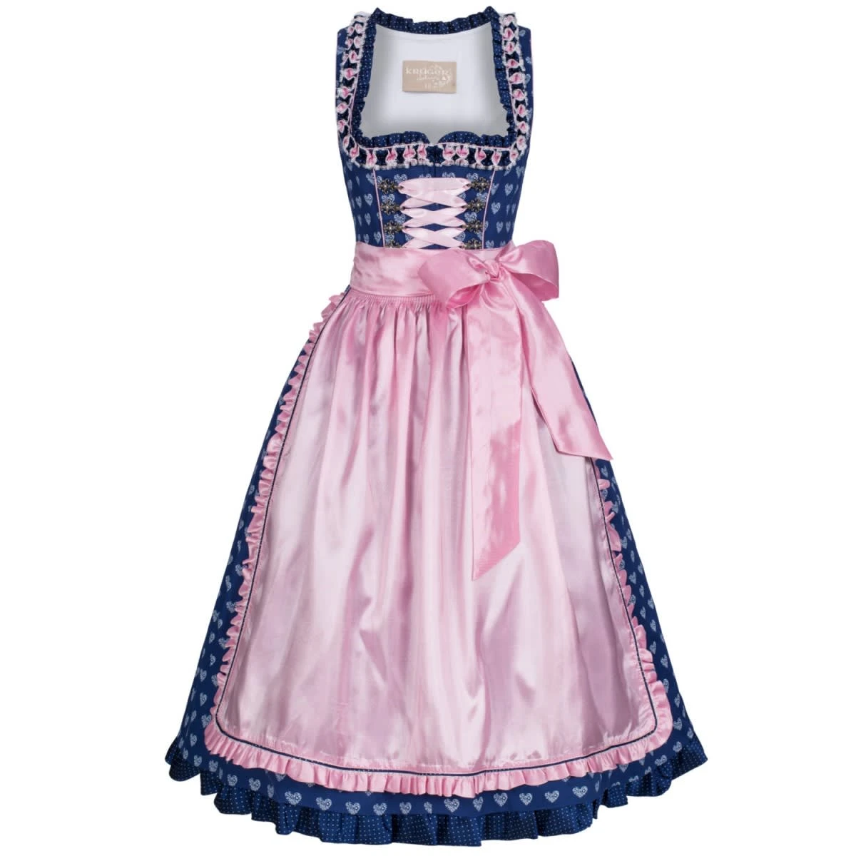 Krüger Feelings Midi Dirndl In Blau 3 Krüger Feelings Midi Dirndl In Blau