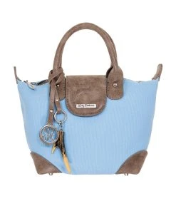 Lady Edelweiss Henkeltasche 15008 Hellblau