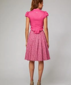 LENI VON CS Midi-Dirndl "Julchen" In Pink/ Weiß -Stockerpoint Verkaufsgeschäft leni von cs midi dirndl julchen in pink weiss 1