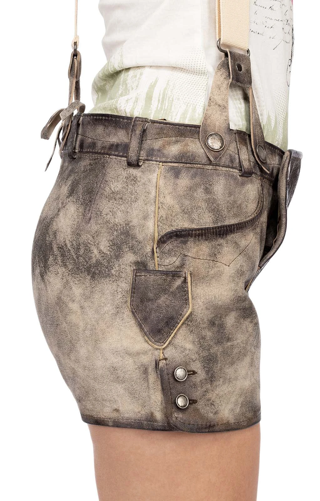 Maddox Lederhose Kurz STRINBERG Nappato Stein 10 Maddox Lederhose Kurz STRINBERG Nappato Stein – Bild 8