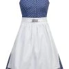 MarJo Dirndl In Blau -Stockerpoint Verkaufsgeschäft marjo dirndl in blau