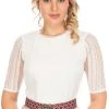 MarJo Dirndlbluse EVINA-NOVA Offwhite 1 MarJo Dirndlbluse EVINA-NOVA Offwhite -Stockerpoint Verkaufsgeschäft marjo dirndlbluse evina nova offwhite