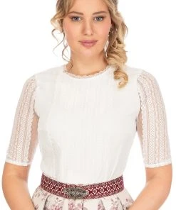 MarJo Dirndlbluse EVINA-NOVA Offwhite