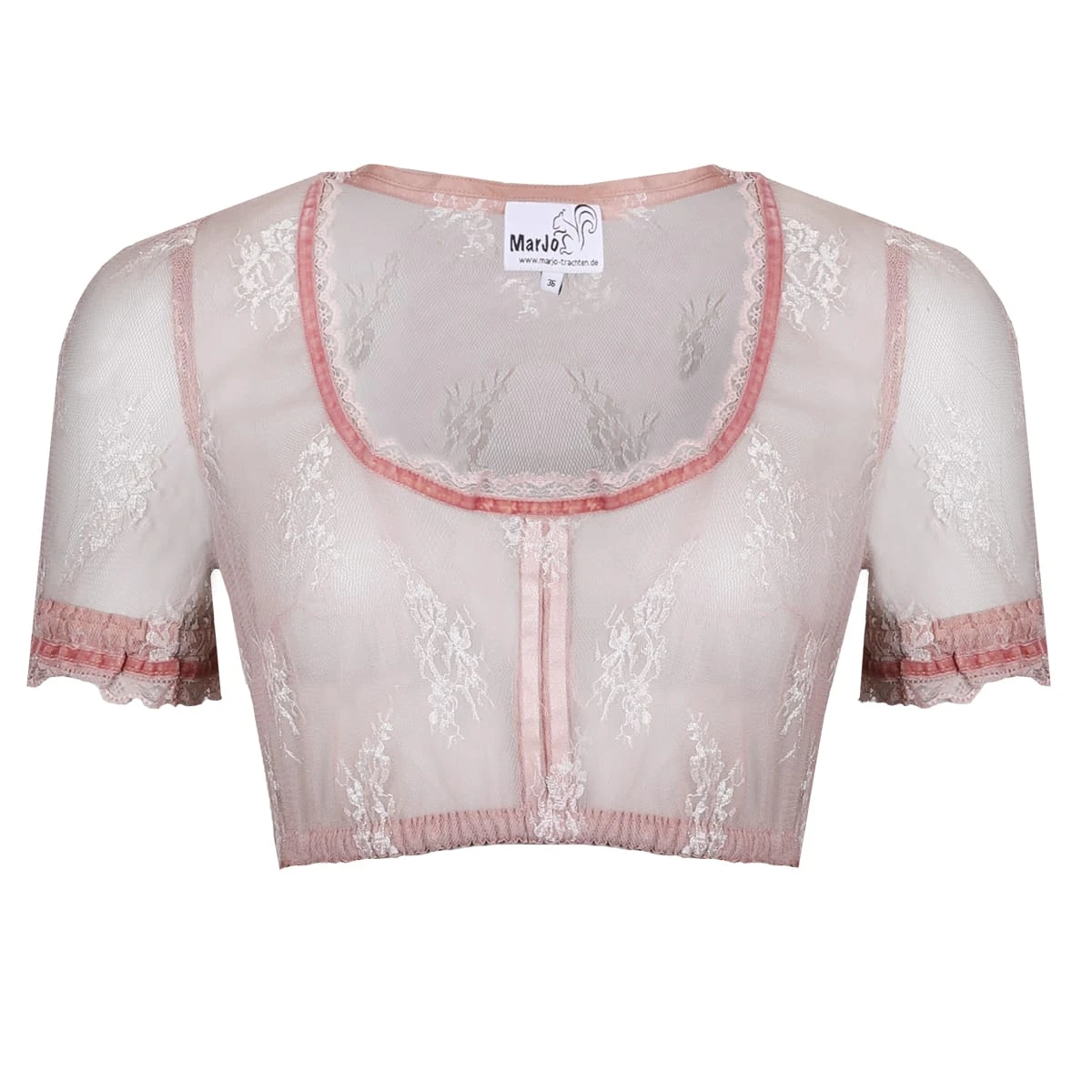 MarJo Dirndlbluse In Rose 3 MarJo Dirndlbluse In Rose