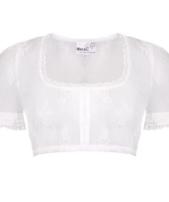 MarJo Dirndlbluse In Weiß