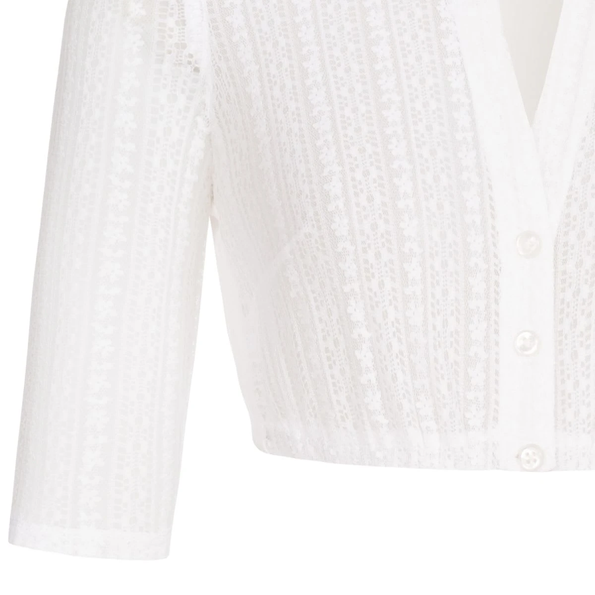 MarJo Dirndlbluse In Weiß 6 MarJo Dirndlbluse In Weiß – Bild 4