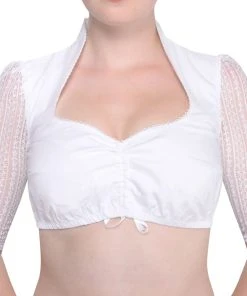 MarJo Dirndlbluse In Weiß