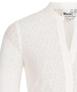 MarJo Dirndlbluse In Weiß -Stockerpoint Verkaufsgeschäft marjo dirndlbluse in weiss 8