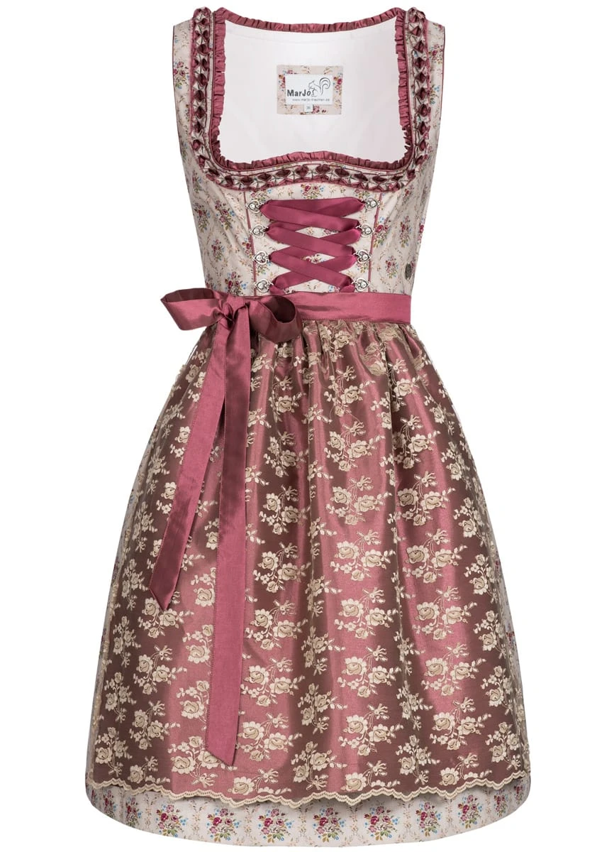 MarJo Midi Dirndl In Beige 3 MarJo Midi Dirndl In Beige