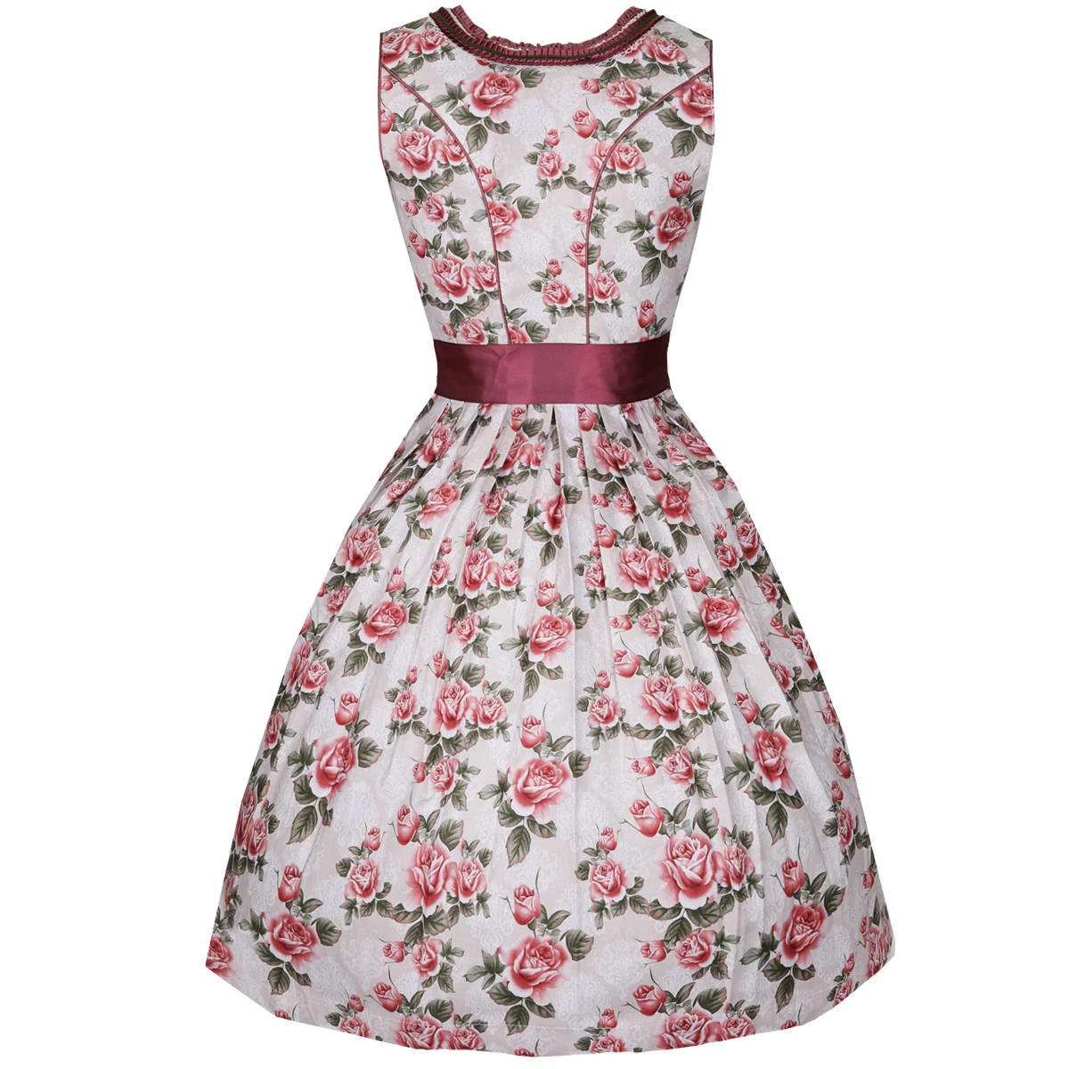 MarJo Midi Dirndl In Beige 7 MarJo Midi Dirndl In Beige – Bild 5