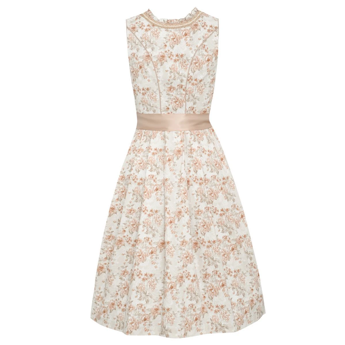 MarJo Midi Dirndl In Beige 6 MarJo Midi Dirndl In Beige – Bild 4