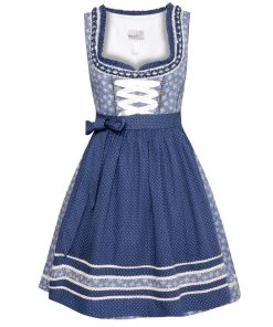 MarJo Midi Dirndl In Blau