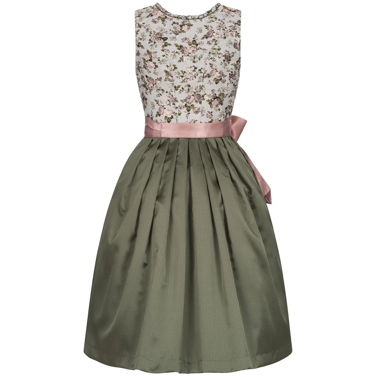 MarJo Midi Dirndl In Grün 8 MarJo Midi Dirndl In Grün – Bild 6