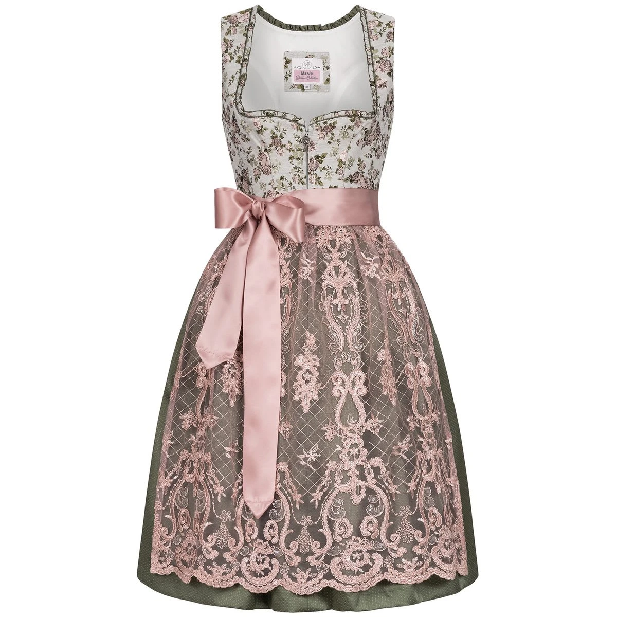 MarJo Midi Dirndl In Grün 3 MarJo Midi Dirndl In Grün