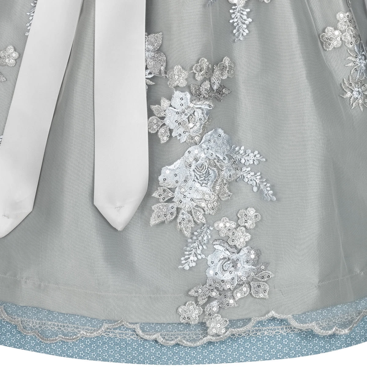 MarJo Midi Dirndl In Hellblau 7 MarJo Midi Dirndl In Hellblau – Bild 5