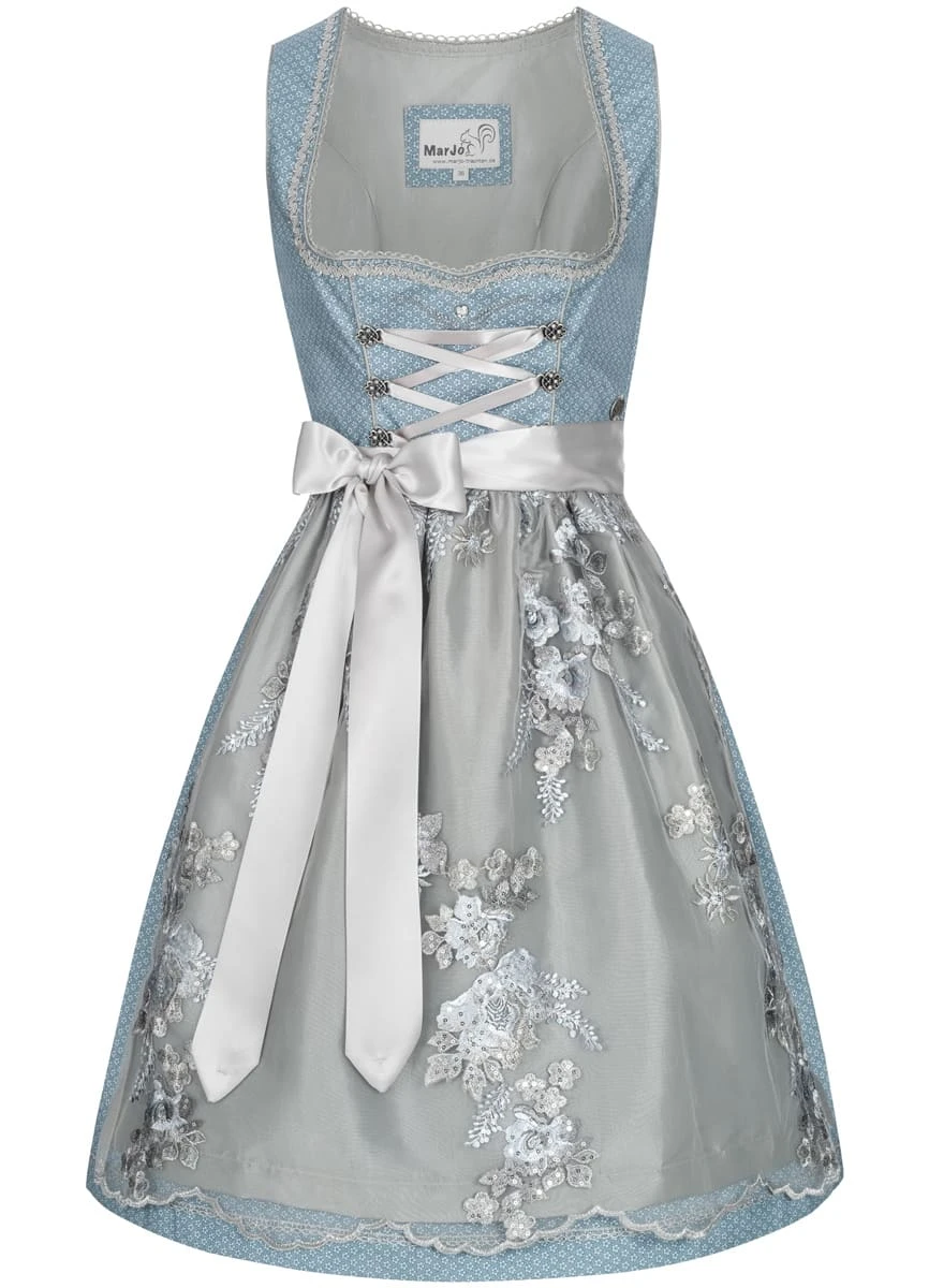 MarJo Midi Dirndl In Hellblau 3 MarJo Midi Dirndl In Hellblau