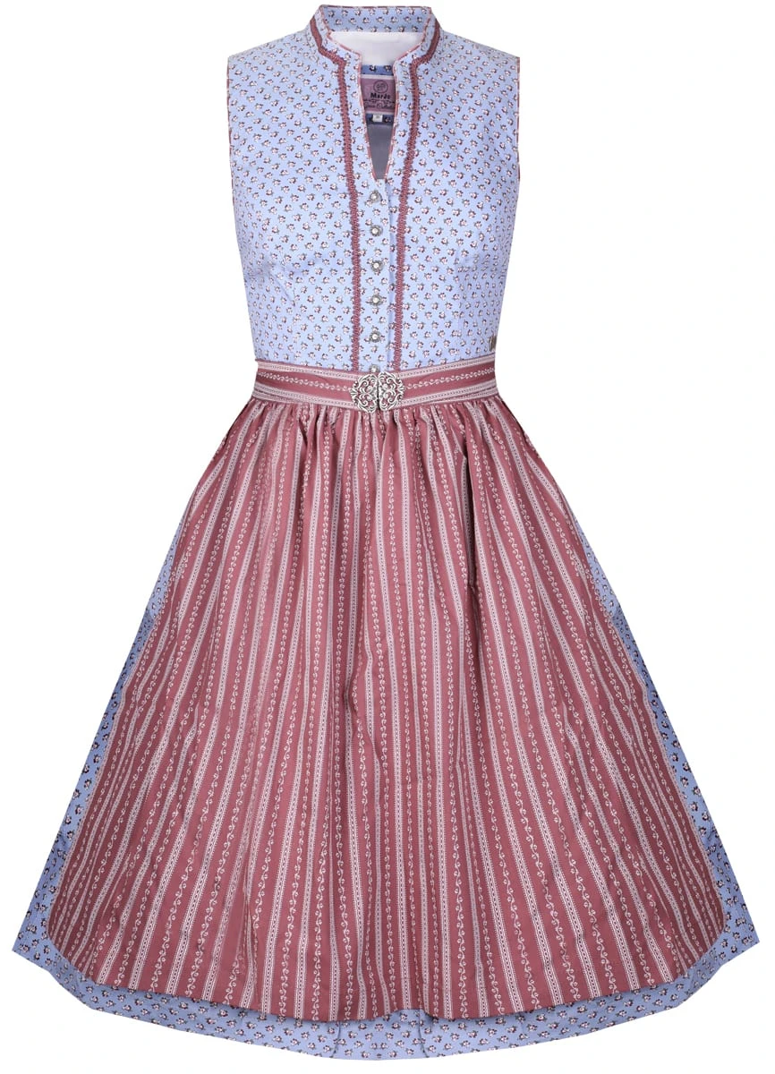 MarJo Midi Dirndl In Hellblau 3 MarJo Midi Dirndl In Hellblau