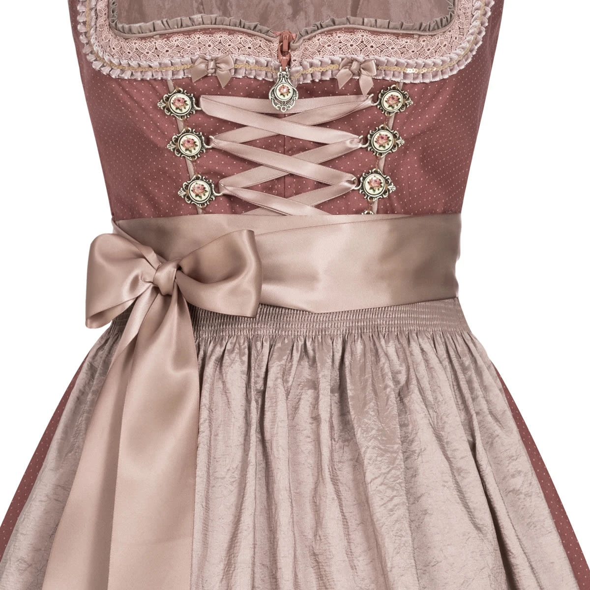MarJo Midi Dirndl In Mauve 6 MarJo Midi Dirndl In Mauve – Bild 4