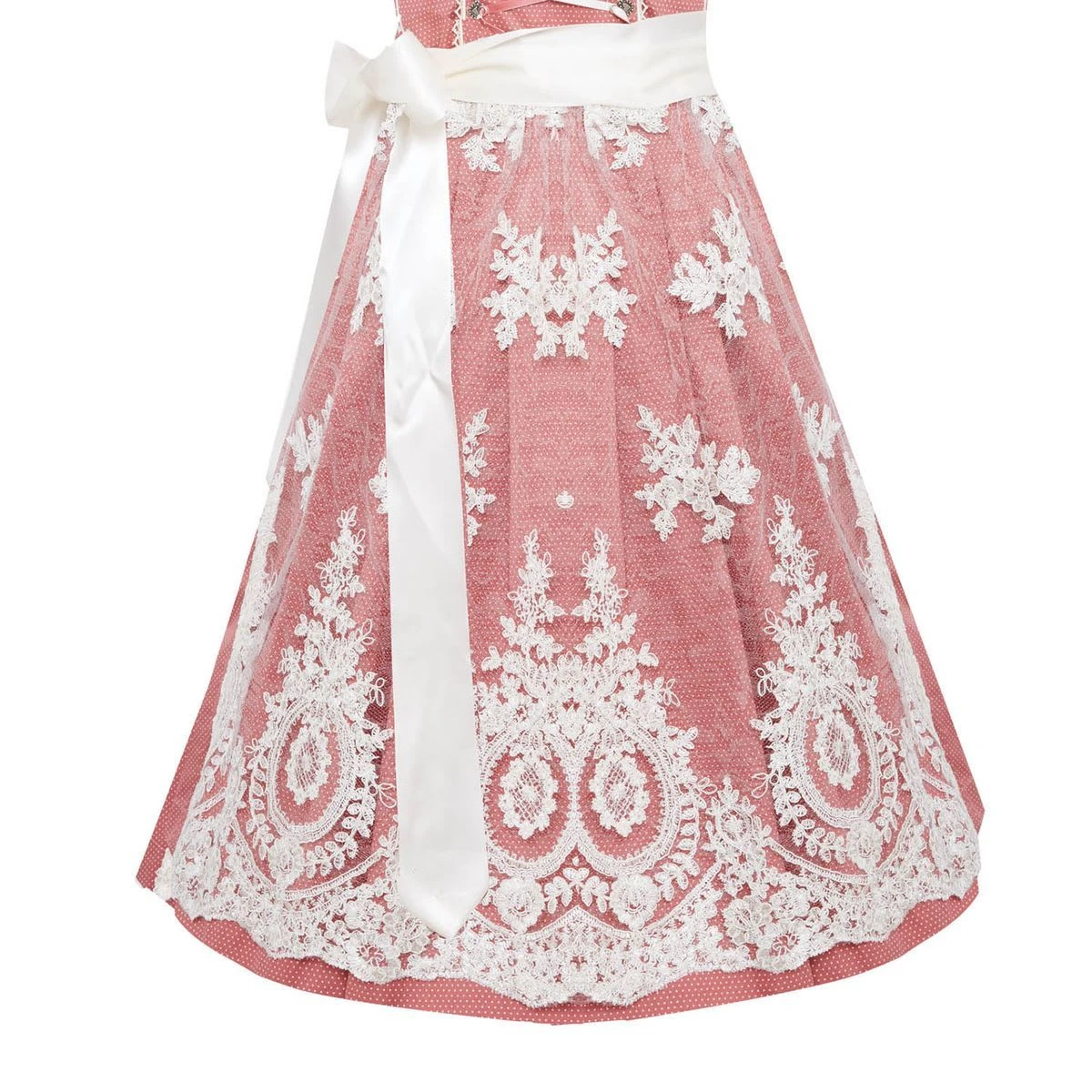 MarJo Midi Dirndl In Rosa 7 MarJo Midi Dirndl In Rosa – Bild 5