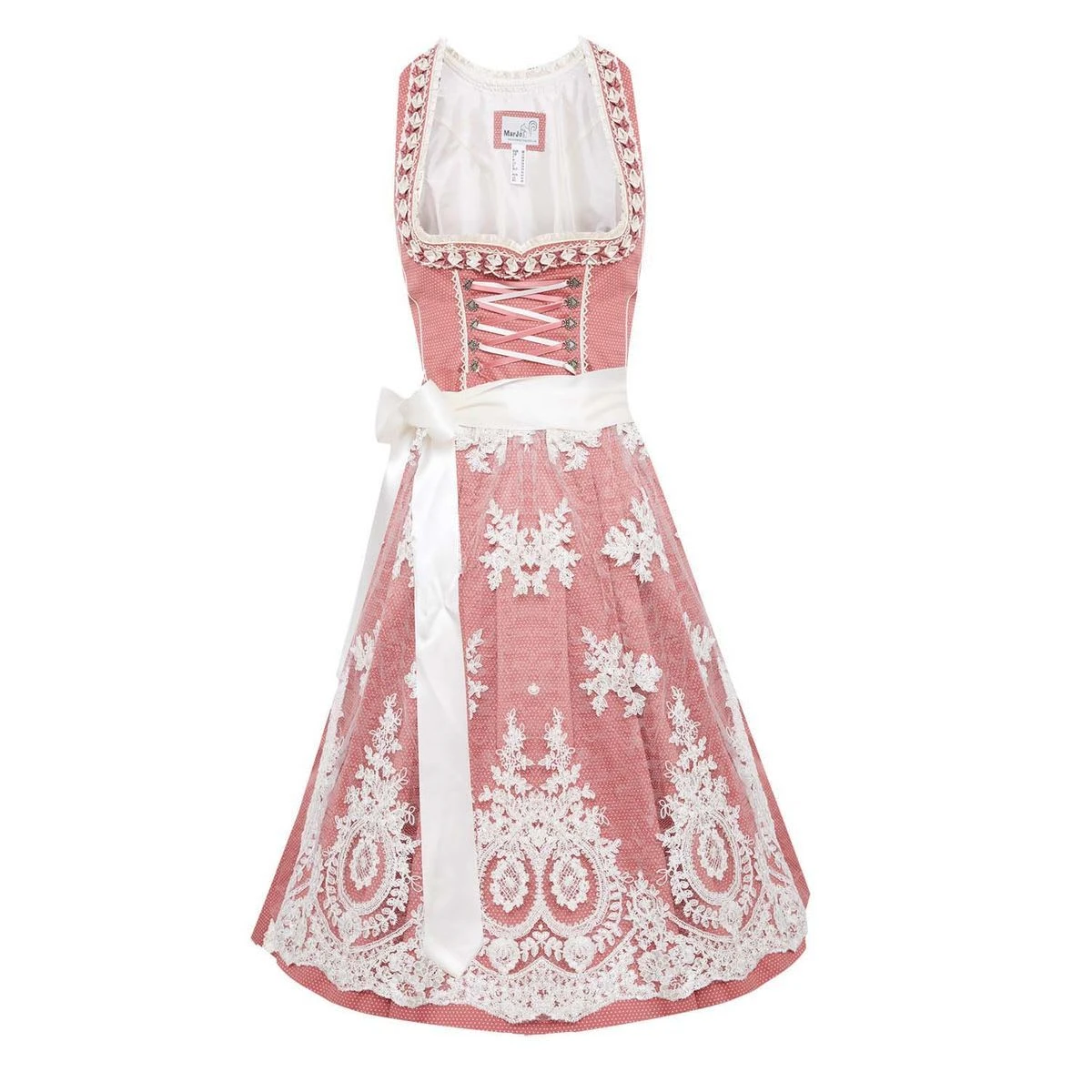 MarJo Midi Dirndl In Rosa 3 MarJo Midi Dirndl In Rosa