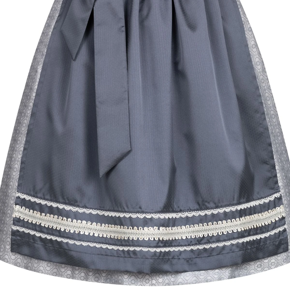 MarJo Midi Dirndl In Silber 5 MarJo Midi Dirndl In Silber – Bild 3