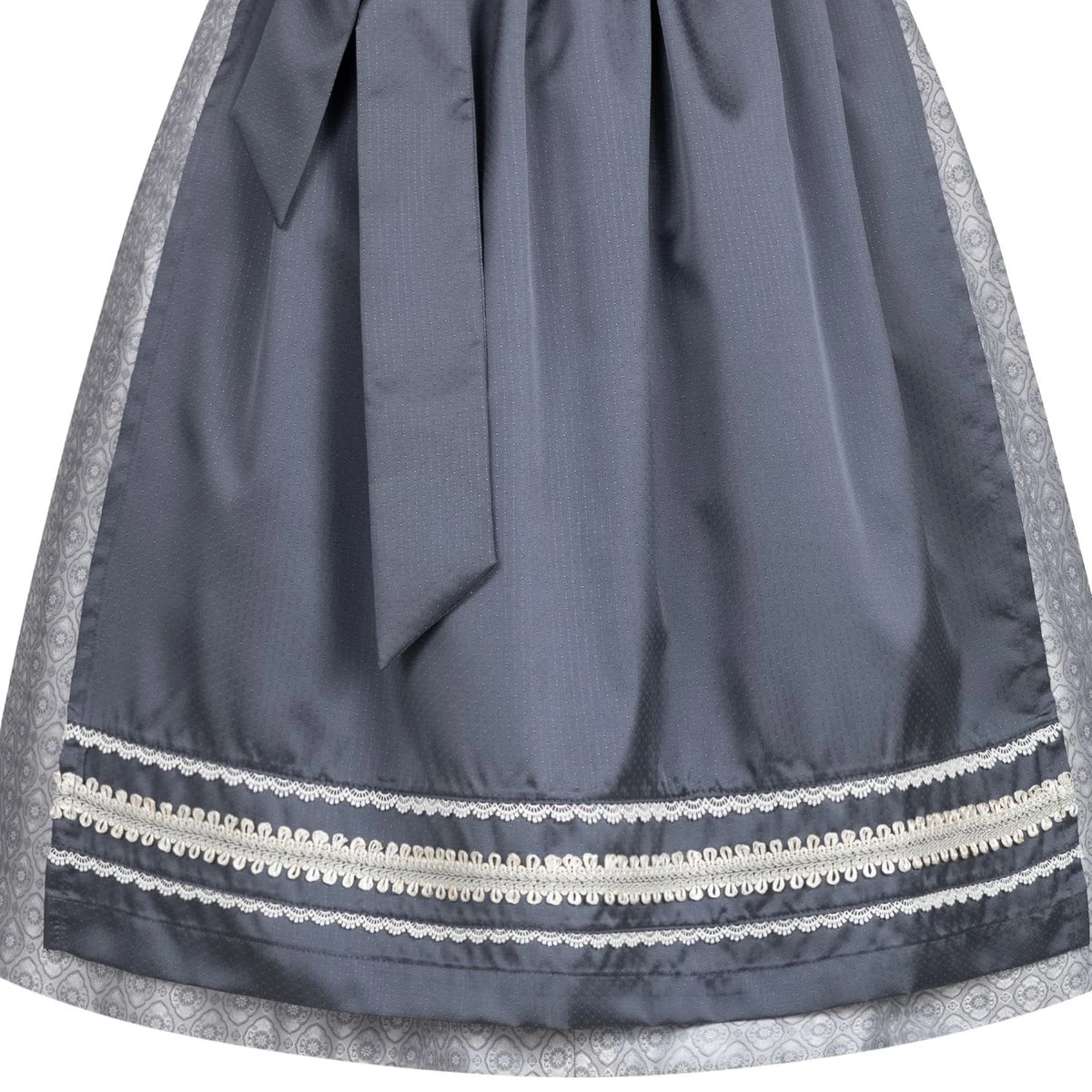 MarJo Midi Dirndl In Silber 7 MarJo Midi Dirndl In Silber – Bild 5