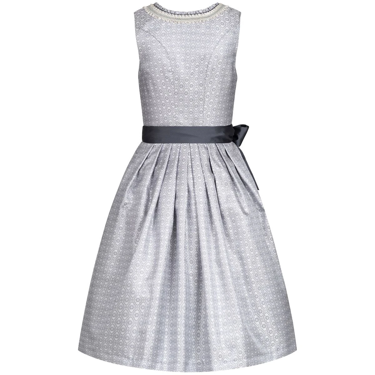 MarJo Midi Dirndl In Silber 8 MarJo Midi Dirndl In Silber – Bild 6