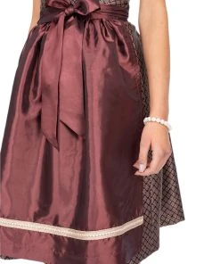 MarJo Mini Dirndl 2tlg. 58cm KÄTHE Burgund Gold -Stockerpoint Verkaufsgeschäft marjo mini dirndl 2tlg 58cm kathe burgund gold 2