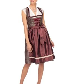 MarJo Mini Dirndl 2tlg. 58cm KÄTHE Burgund Gold -Stockerpoint Verkaufsgeschäft marjo mini dirndl 2tlg 58cm kathe burgund gold 4