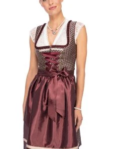 MarJo Mini Dirndl 2tlg. 58cm KÄTHE Burgund Gold -Stockerpoint Verkaufsgeschäft marjo mini dirndl 2tlg 58cm kathe burgund gold 9