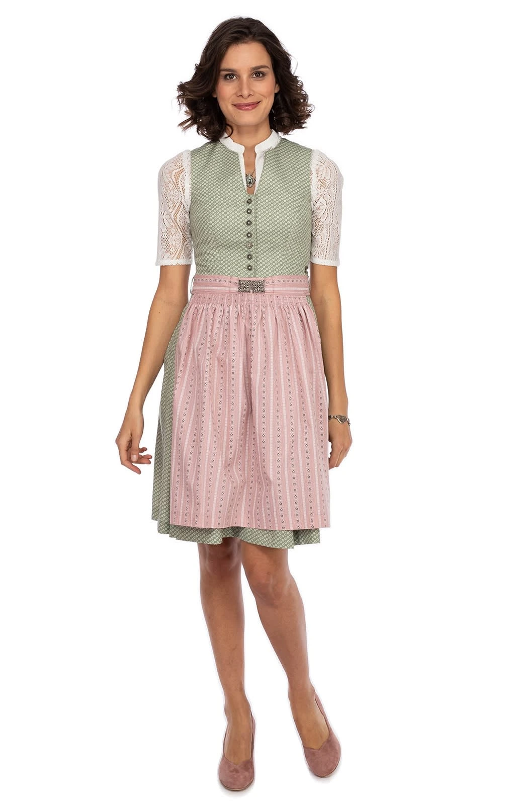 MarJo Mini Dirndl 2tlg. 58cm SELENE Mint 11 MarJo Mini Dirndl 2tlg. 58cm SELENE Mint – Bild 9