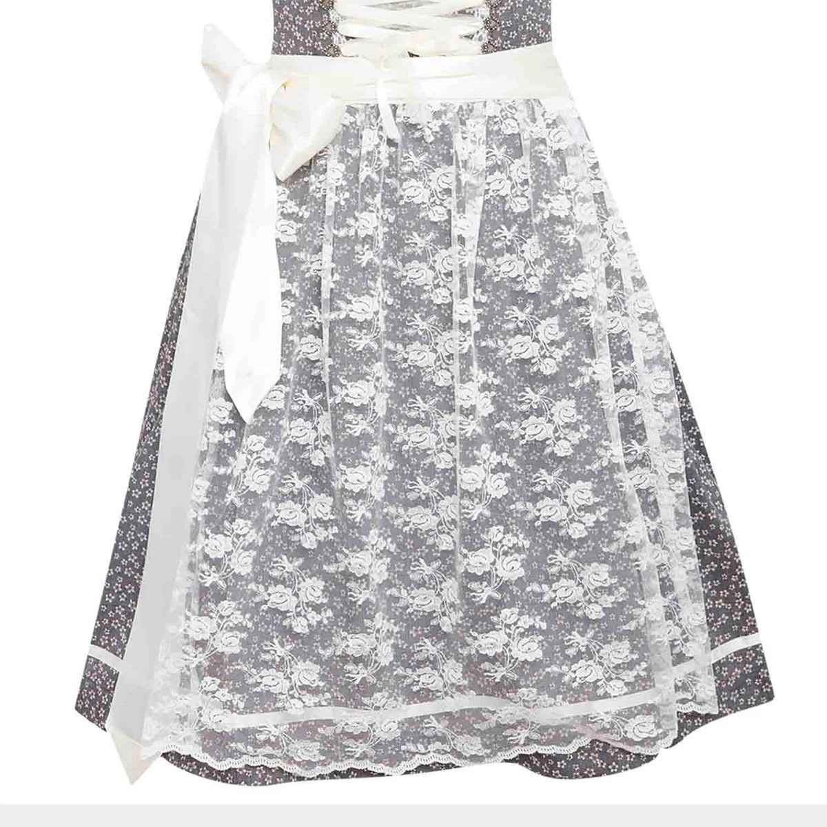 MarJo Mini Dirndl In Grau 7 MarJo Mini Dirndl In Grau – Bild 5