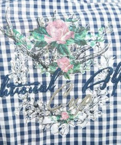 MarJo Trachtenbluse In Blau -Stockerpoint Verkaufsgeschäft marjo trachtenbluse in blau 1