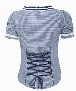 MarJo Trachtenbluse In Dunkelblau 7 MarJo Trachtenbluse In Dunkelblau -Stockerpoint Verkaufsgeschäft marjo trachtenbluse in dunkelblau 2