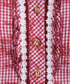 MarJo Trachtenbluse In Rot -Stockerpoint Verkaufsgeschäft marjo trachtenbluse in rot 4